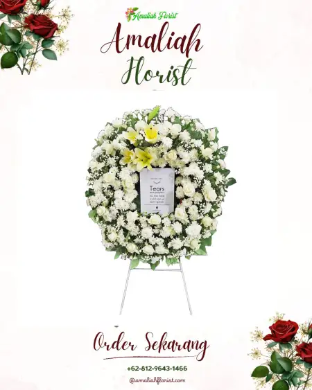 Krans Bunga Duka Pakansari Cibinong